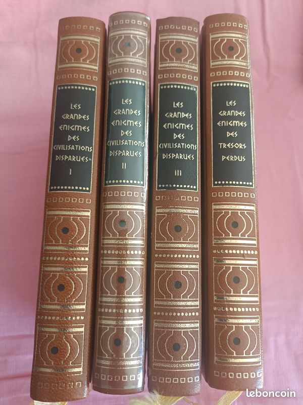 Les grandes énigmes des civilisation disparues et tresors perdus 4 volumes (image 1)