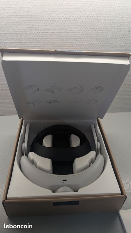 Oculus quest 2 + sangle kiwi design batterie (image 2)