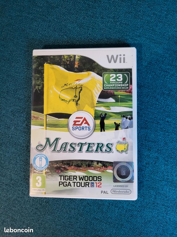 Masters Tiger Woods pga tour 2012 wii Jeux vidéo