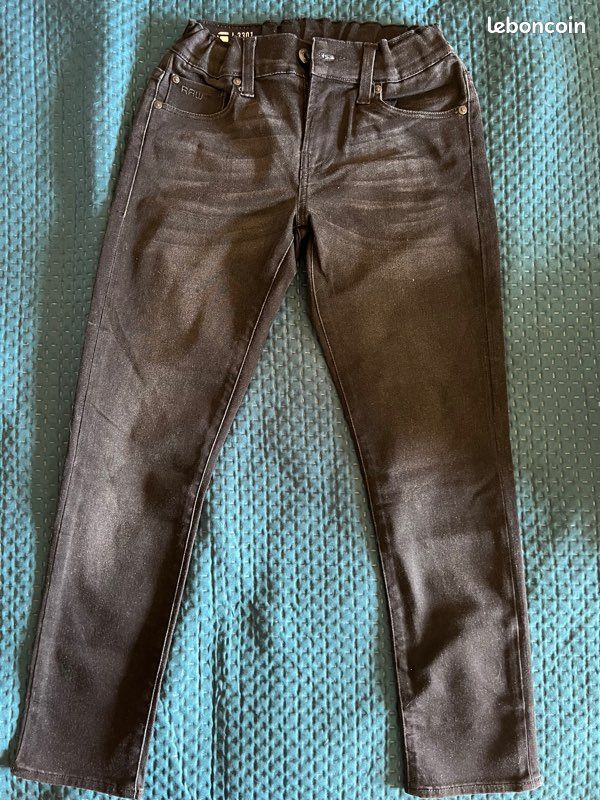 Jeans G-star Noir 8 ans (image 3)