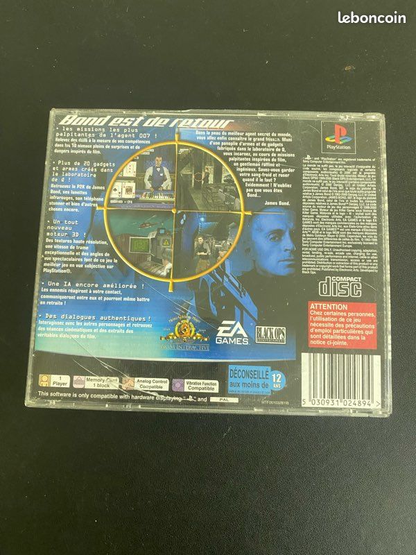 Eagle One Harrier Attack - PS1 - Complet - Version Française - Bon état