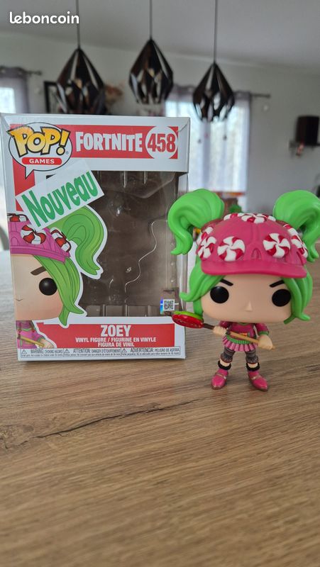 Figurine POP n°458 Zoey (Fortnite) Jeux Jouets