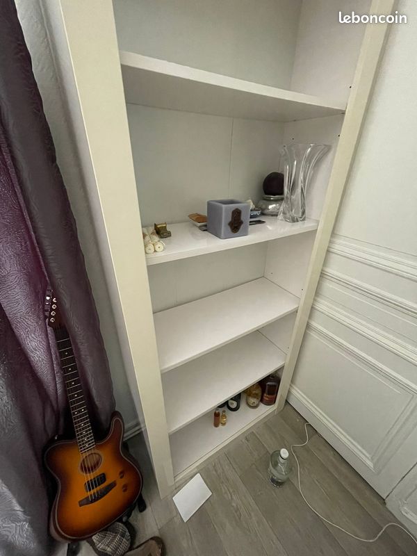 Vends bibliothèque blanche laquée en très bon état (image 7)