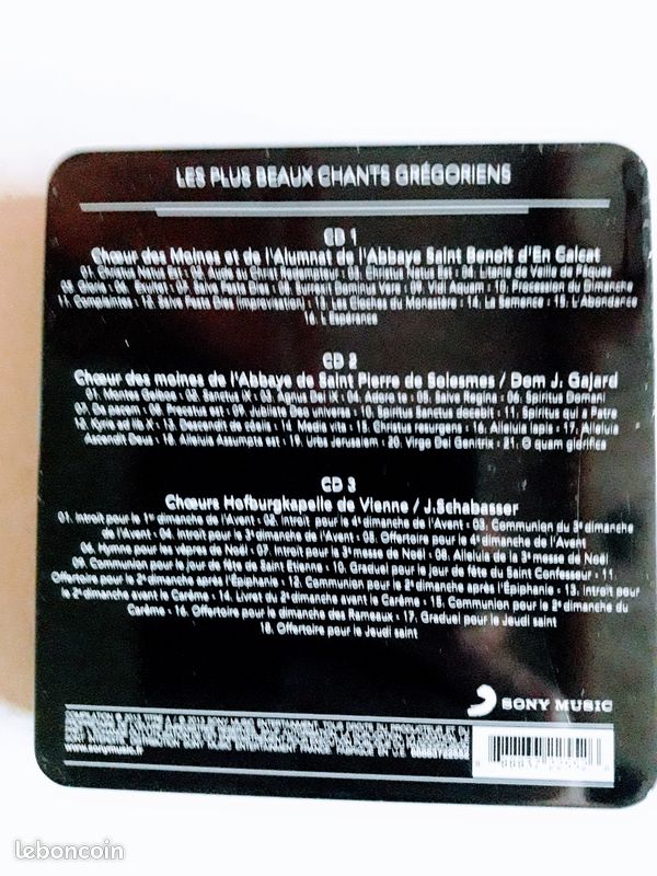 CD Les plus beaux chants Grégoriens (image 2)