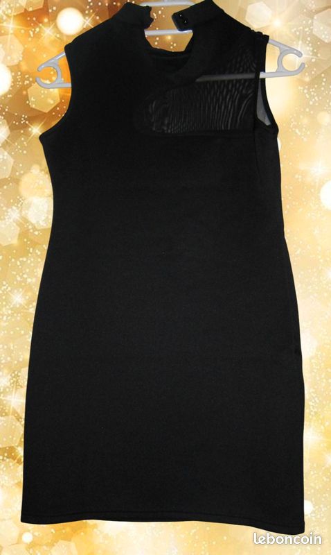Robe courte noir/doré 36 (image 9)