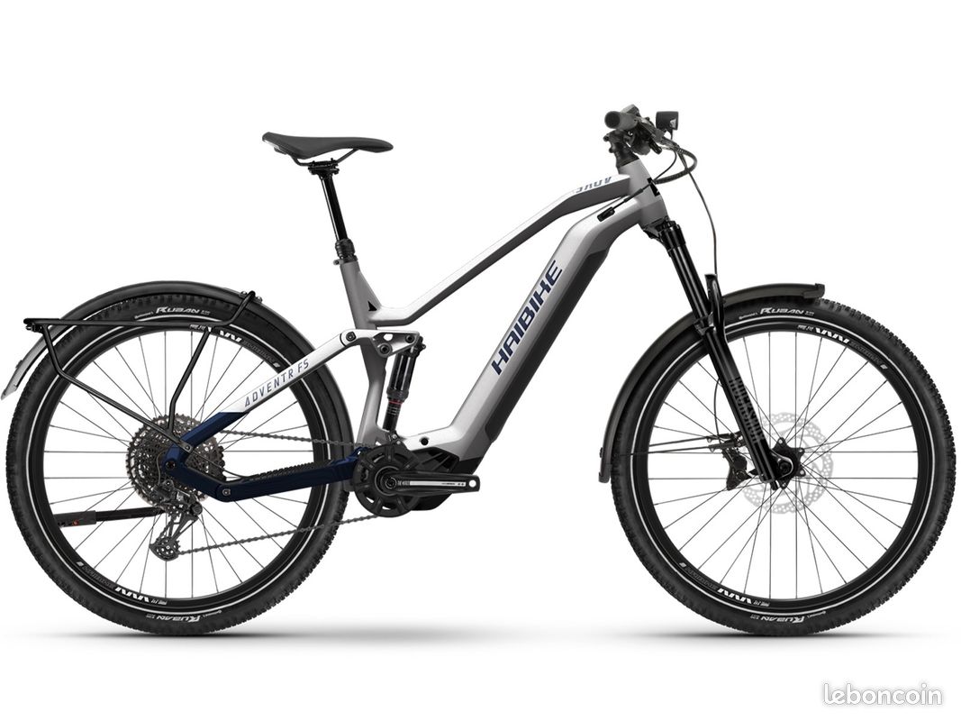 VTT de trekking électrique Haibike Adventr 720WH Silver Blue
