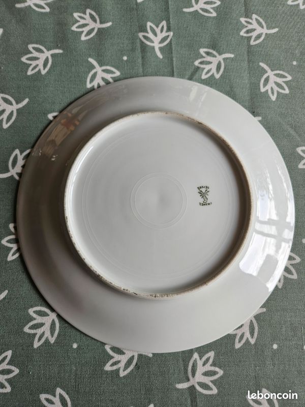 Assiette porcelaine ancienne (image 2)