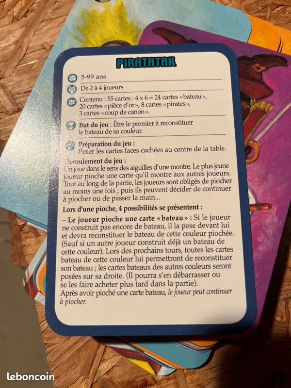 Jeu de société piratatak (image 3)