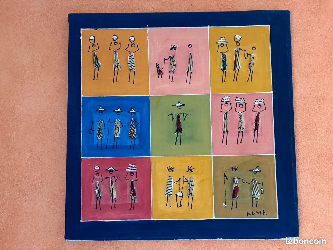 Tableau africain authentique (image 1)
