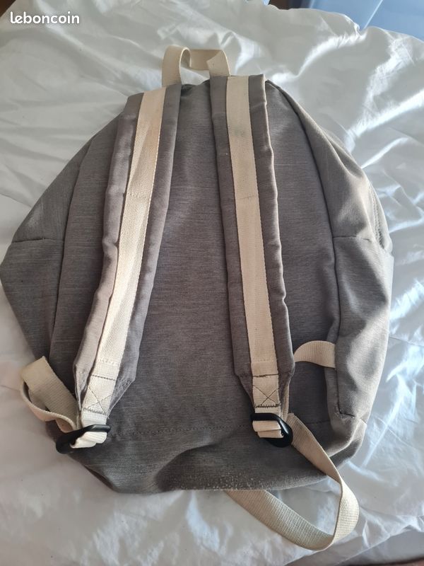 Sac Eastpak Padded Pak’r gris et blanc (image 2)