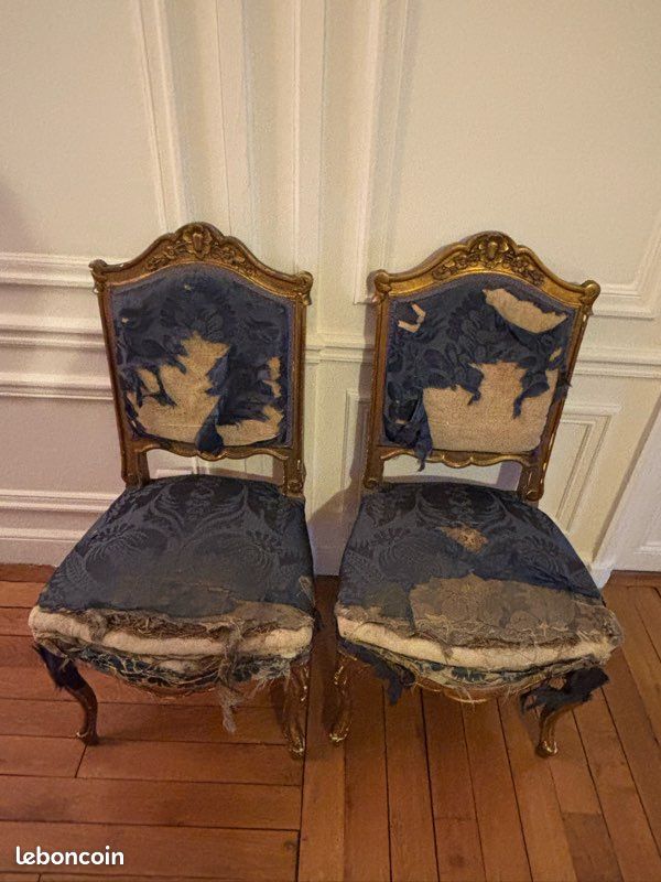 Paire de Chaises Louis XV (image 5)