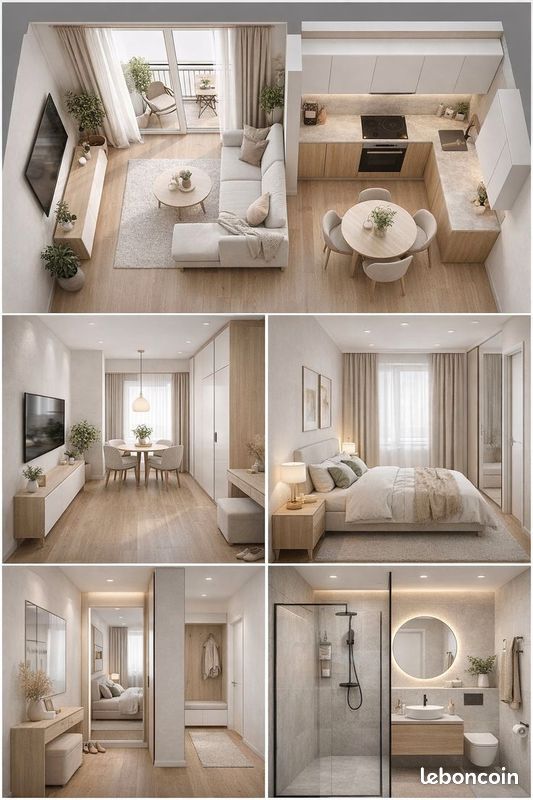 Appartement 3 pièces 60 m² · à Pérols · 60 m² · 1 100 €