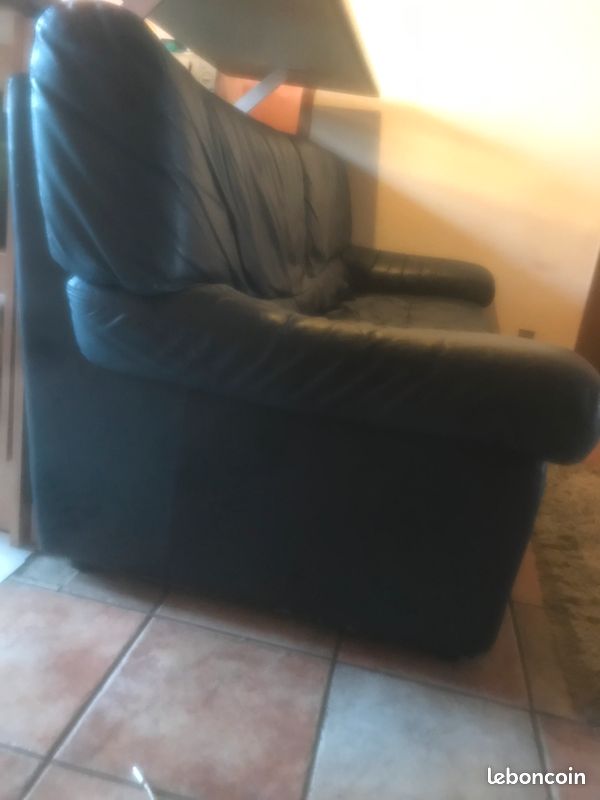Canapé cuir (image 2)