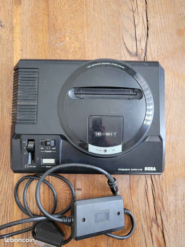 Sega Mega Drive – Console seule – Fonctionnelle – Restaurée (image 2)