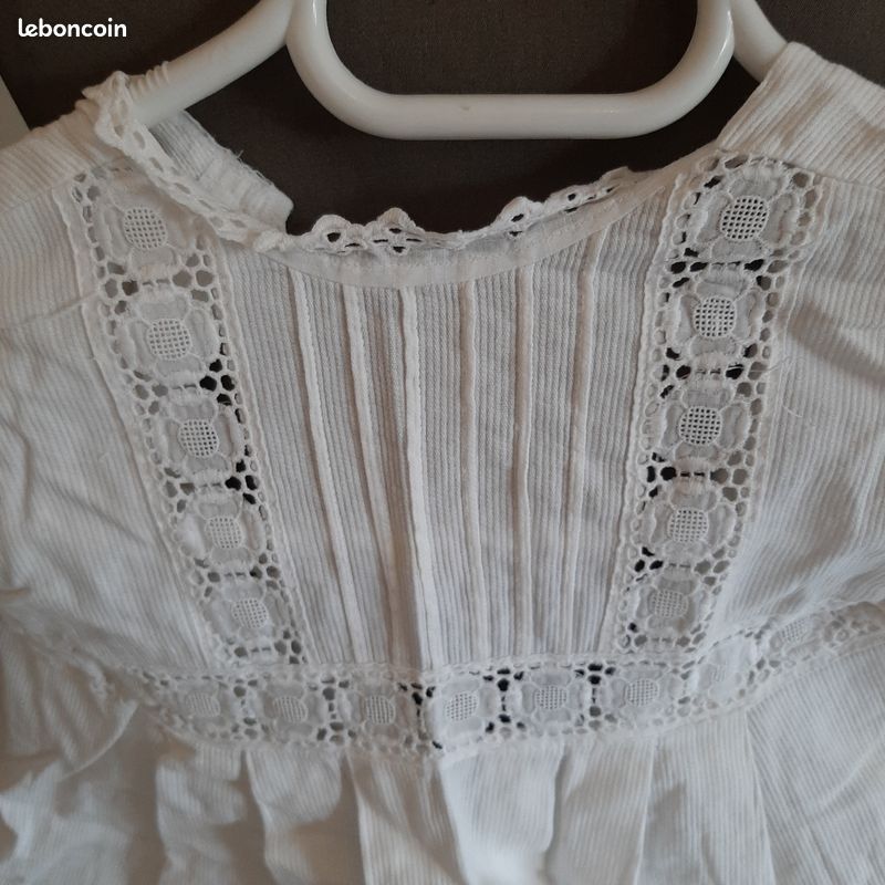 ANCIENNE ROBE DE Bapteme Ou Pour Poupees Anciennes EUR 35,00 - FR