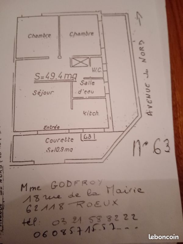Loue appartement à Merlimont pl6 (image 3)
