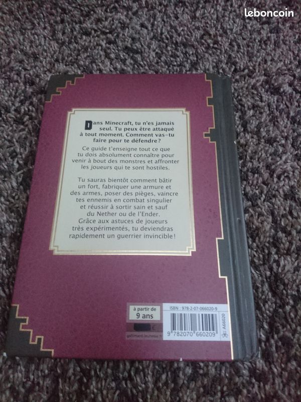Livre Minecraft Combat Le guide officiel (image 2)