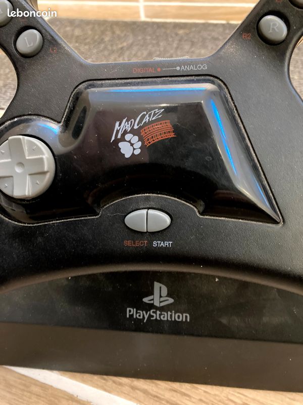 Pédalier mad catz et volant analogique PS1 PS2 (image 2)