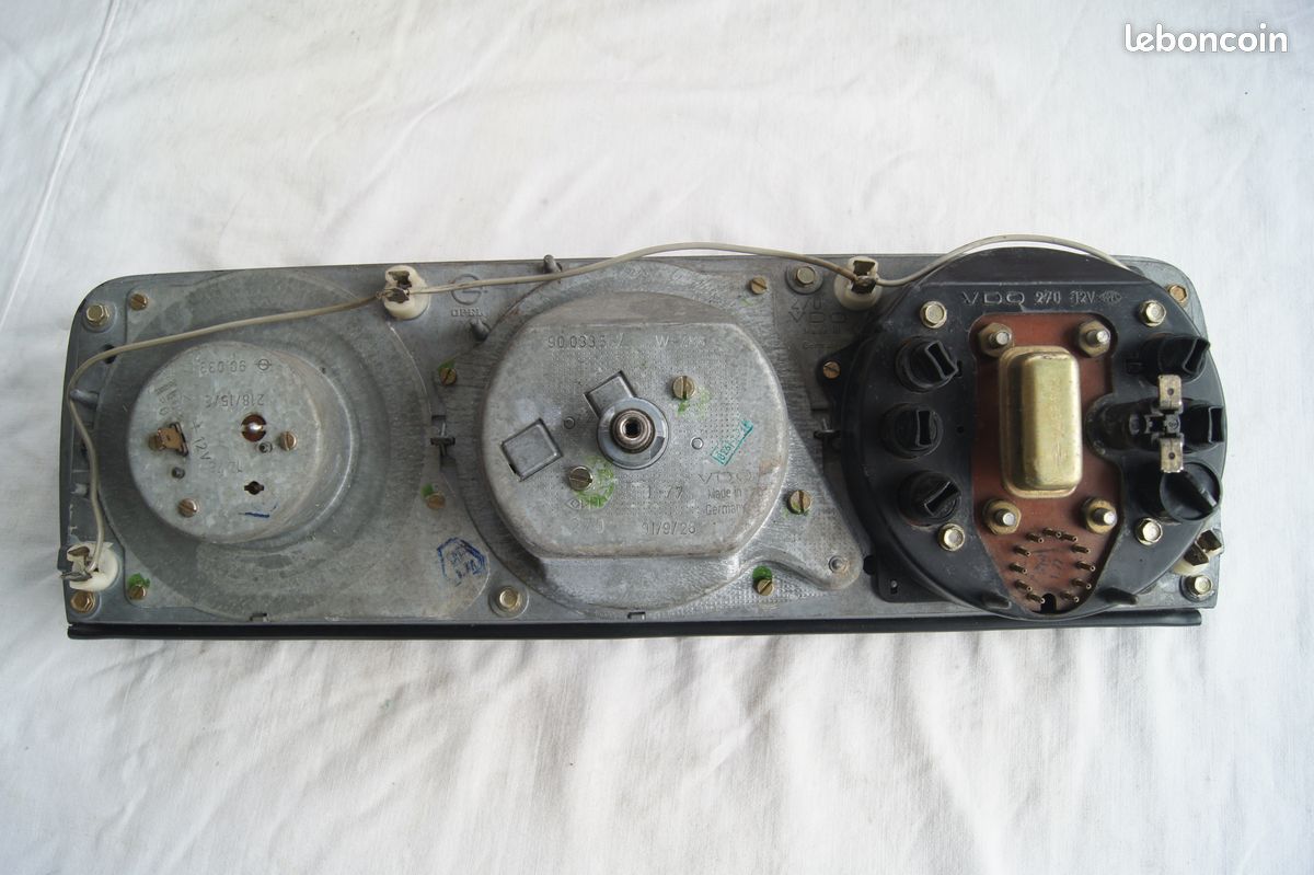 Bloc compteur VDO OPEL Rekord Type D (image 2)