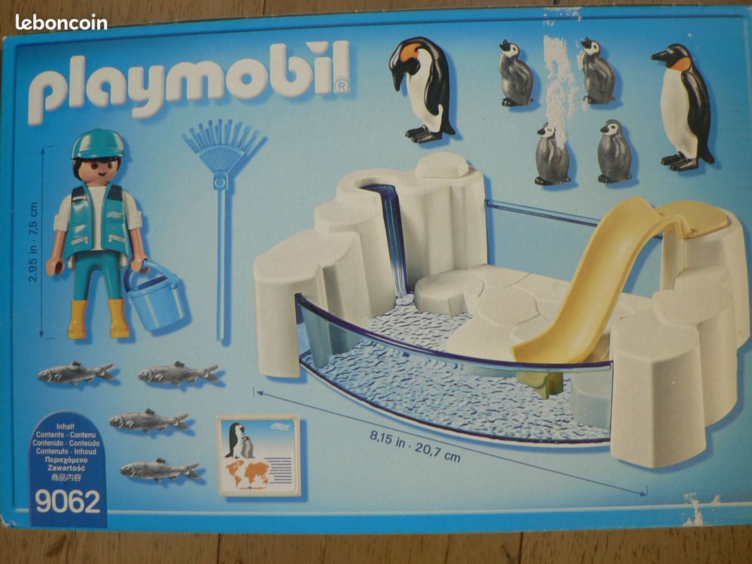 Bassin pingouins et soigneur Playmobil (image 4)