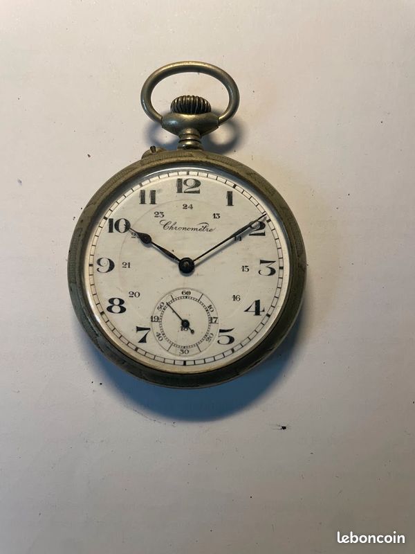 Montre à gousset ancienne en argent Montres Bijoux