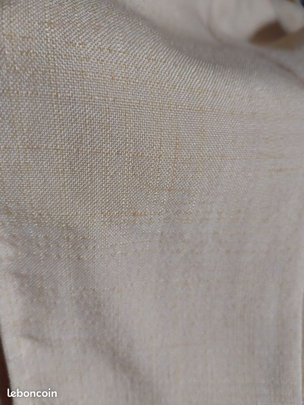 Dernière baisse de prix Vintage . Superbe robe jaune doublée, plis plats à partir de la taille (image 15)