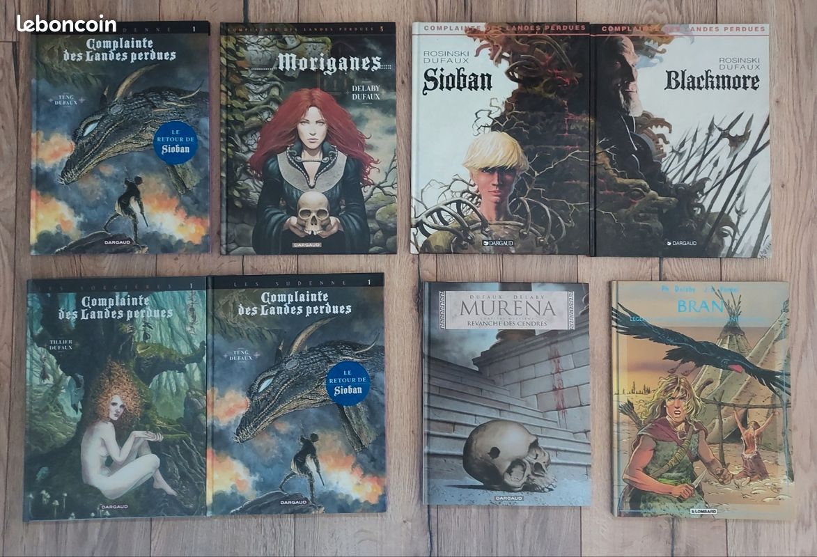Prix indiqués, lot diverses BD (EO, intégrales, séries, dédicaces etc...) (image 8)
