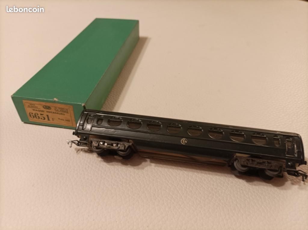 Train JEP HO - Butoir Avec éclairage N° 66-2 | Rare Et Sympa | Fabriqué En France
