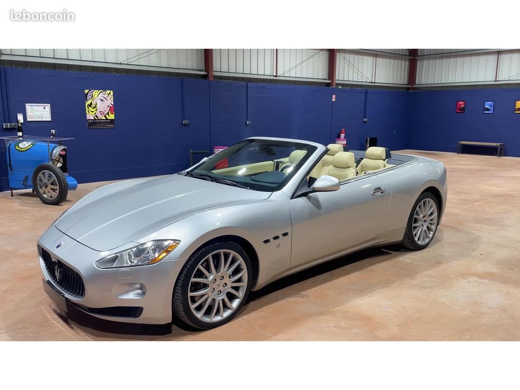 MASERATI GRANCABRIO 4.7i V8 - 440 - BVA CABRIOLET - Garantie 12 mois (image 1)