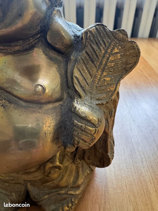 VGEBY Mini Statue De Bouddha De Moine Mini Statue Bouddha Moine Grès