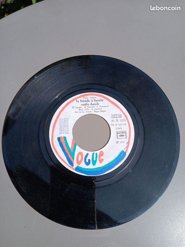 La bande à Basile-Vinyl 45 Tours (image 3)