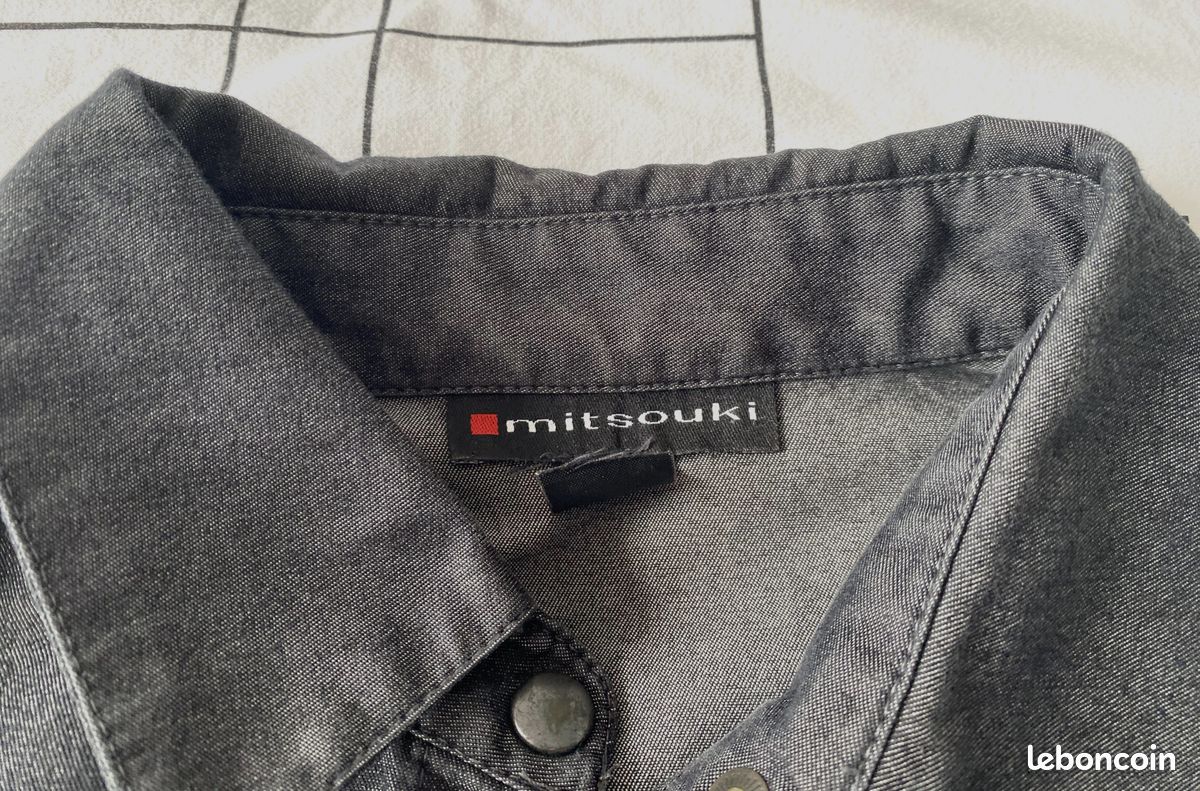 Ensemble veste et jupe longue gris anthracite Taille 38 (image 4)