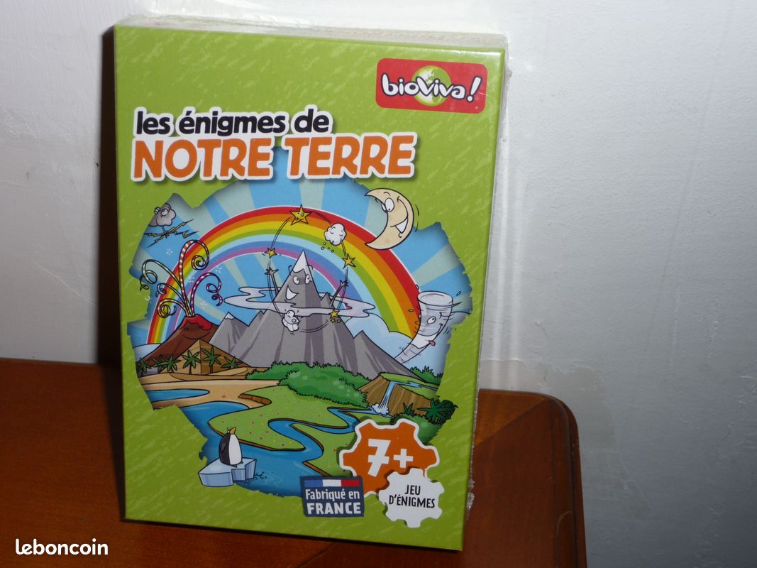 Jeu "Les Enigmes de notre terre" Bioviva ( BCVE ) (image 1)