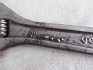 Ancienne Clé à Molette Peugeot 20 Cm – Modèle 113/12 Acier Chromé
