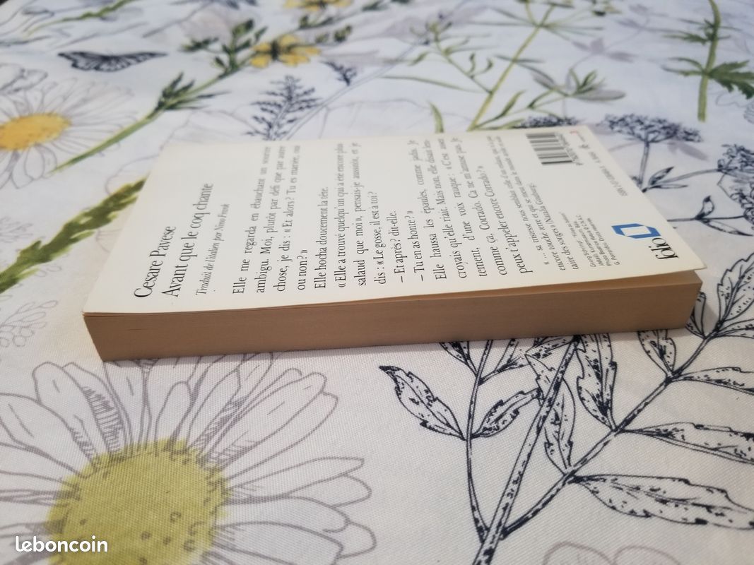 Avant que le coq chante Cesare Pavese Livres
