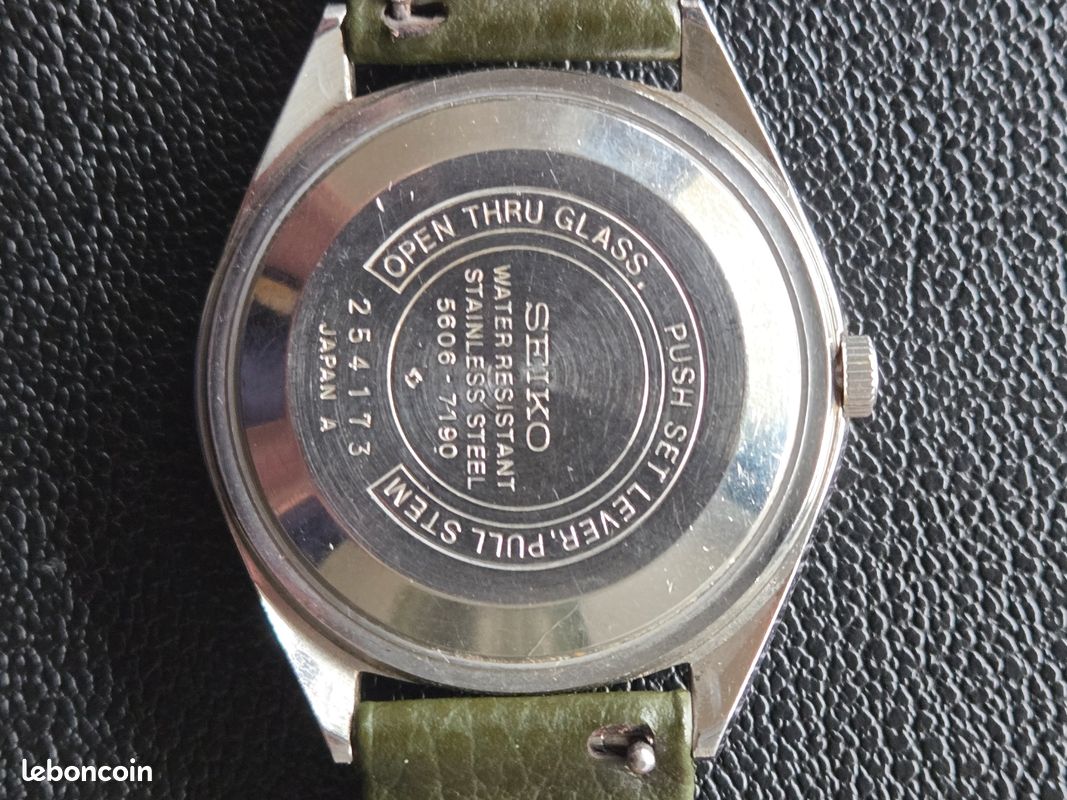 Montre Seiko Lord Matic 5606-7010 - Vintage NOS, Juillet 1972, Neuf Sans étiquette