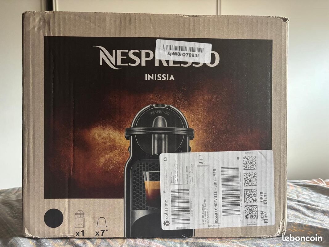 Cafetière NESPRESSO INISSIA NEUVE (image 1)