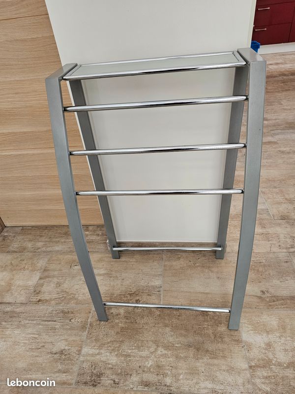 Porte serviette métal et inox (image 5)