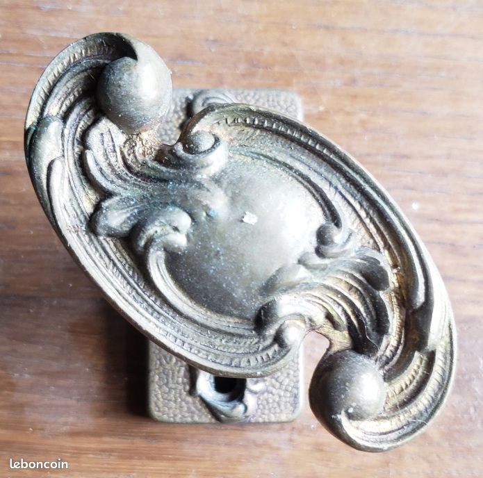 et Patines - Produits - Poignee de porte de balcon ou fenetre en laiton et Patines - Produits - Poignee de porte de balcon ou fenetre en laiton