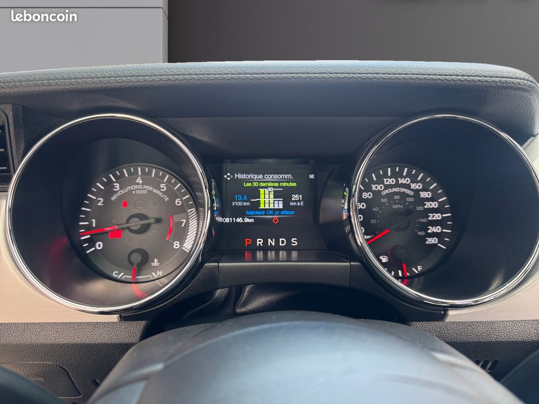 FORD MUSTANG CONVERTIBLE V8 5.0 421 GT BVA Garantie 12 Mois (image 18)