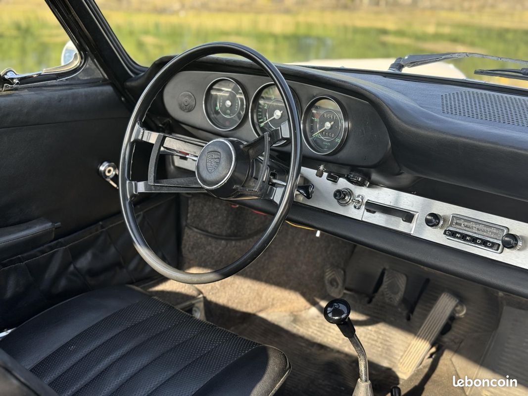 Porsche 912 1.6 coupe - swb - origine sonauto (image 9)