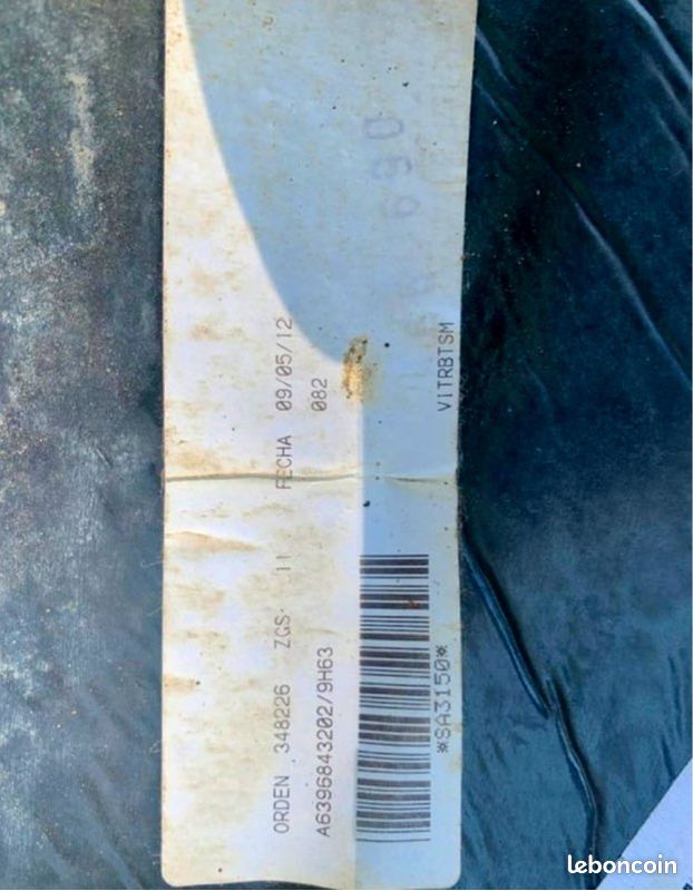 Tapis avant Mercedes vito viano w639 (image 3)