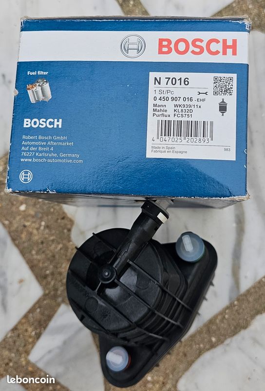 Filtre à carburant Bosch N2056 - Équipement auto