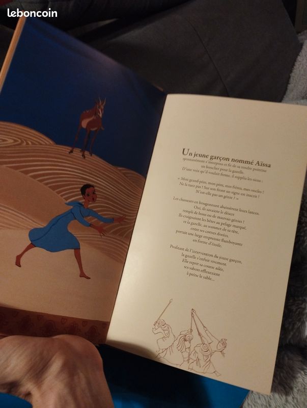 Joli album enfant : la gazelle étoilée, Malika halbaoui (image 2)