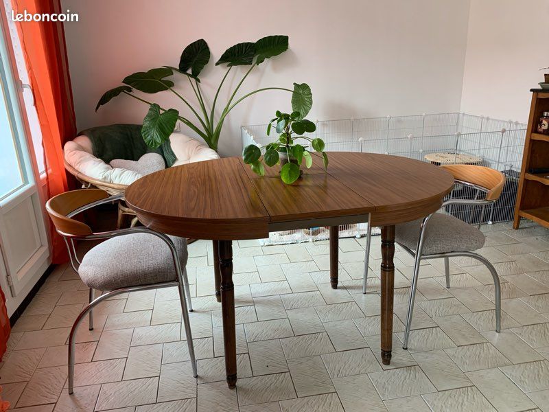 Table ronde extensible - 4 à 6 personnes (image 4)