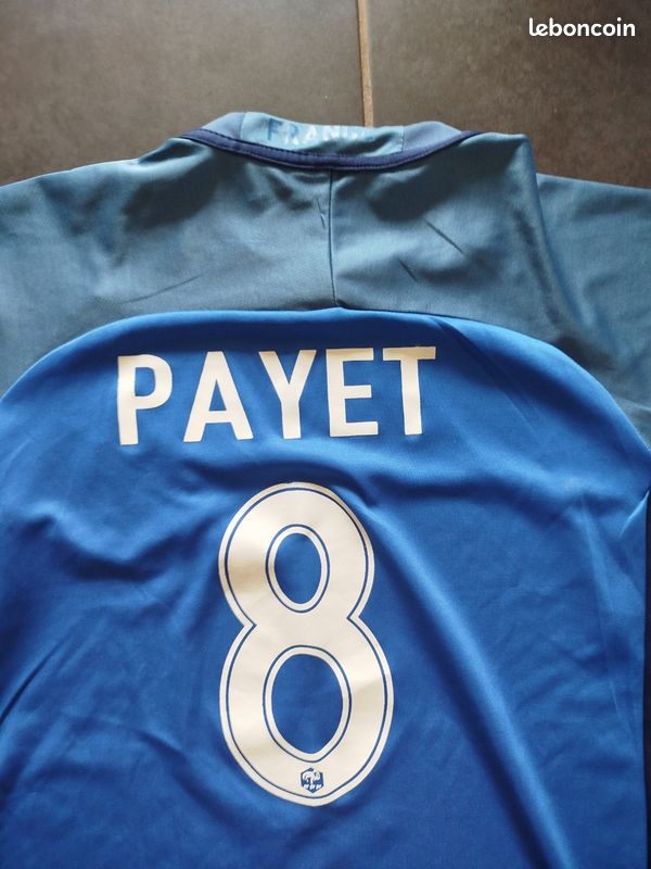 Maillot equipe de ance edf vapor m centenaire fff jersey en ance