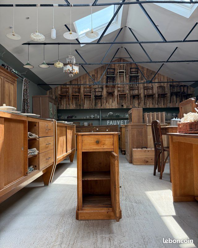 Table de chevet Louis-Philippe (rénovée) (image 2)