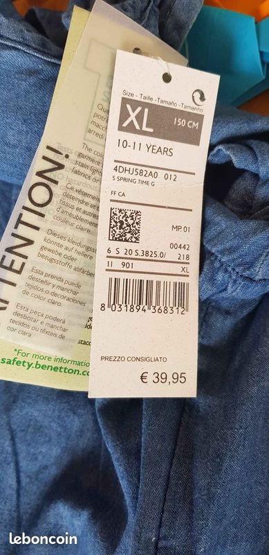 Combinaison benetton (image 2)