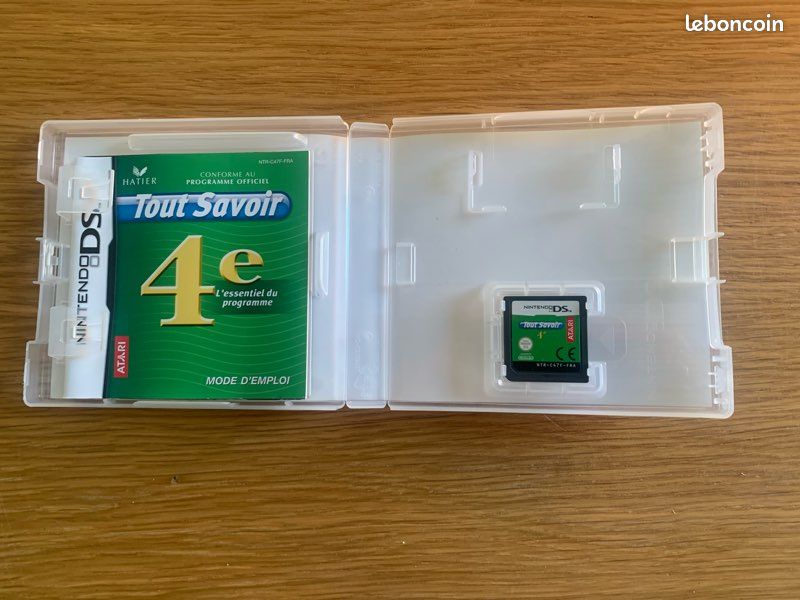 Jeu DS Tout Savoir 6e - L'essentiel Du Programme - Très Bon état