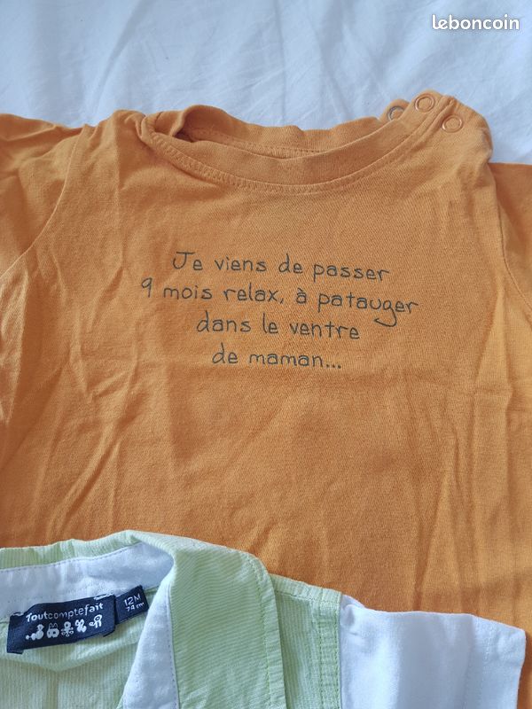 Lot t shirt manche courtes (image 2)